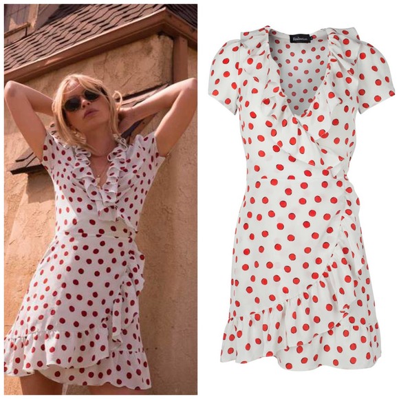 Realisation Par Dresses & Skirts - Réalisation Par Valentina Dress in Cherry Polka Dot